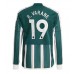 Tanie Strój piłkarski Manchester United Raphael Varane #19 Koszulka Wyjazdowej 2023-24 Długie Rękawy